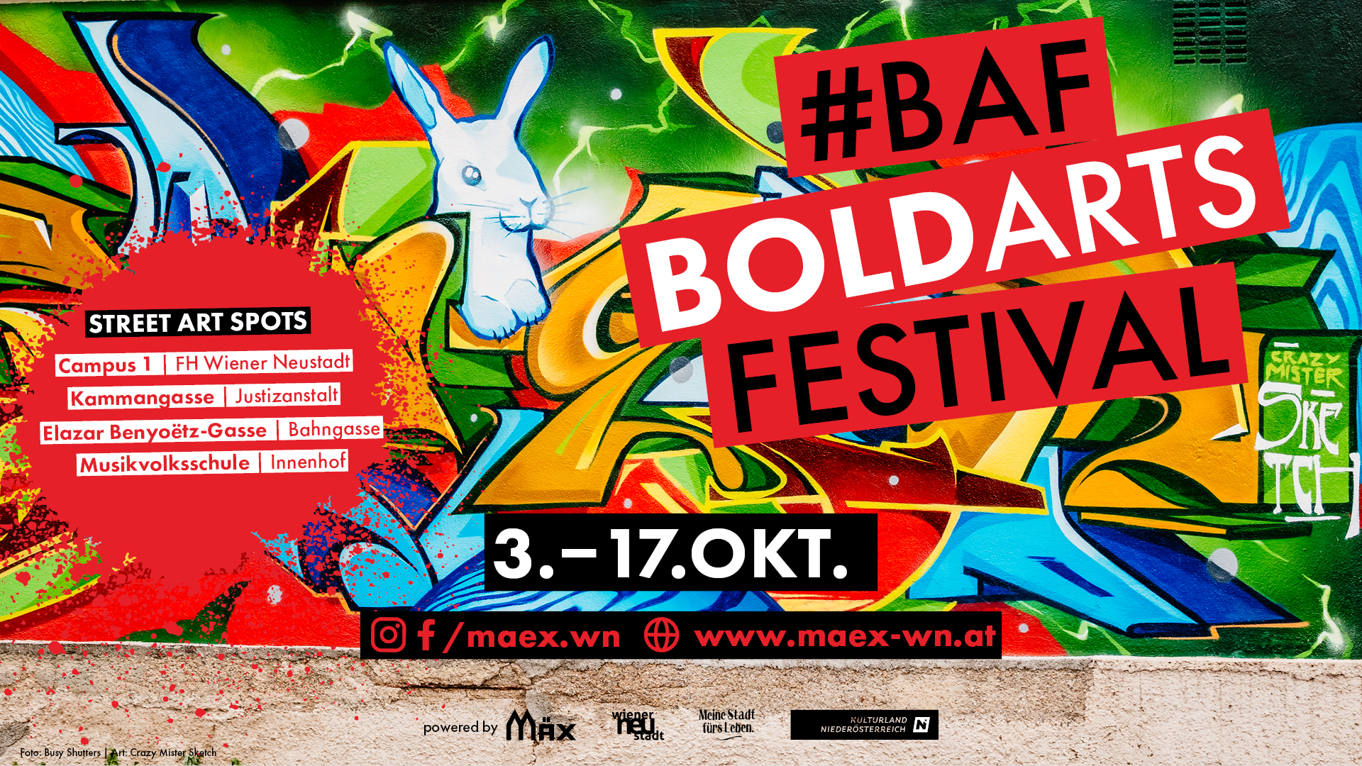 #BAF Live Paintings in der Innenstadt