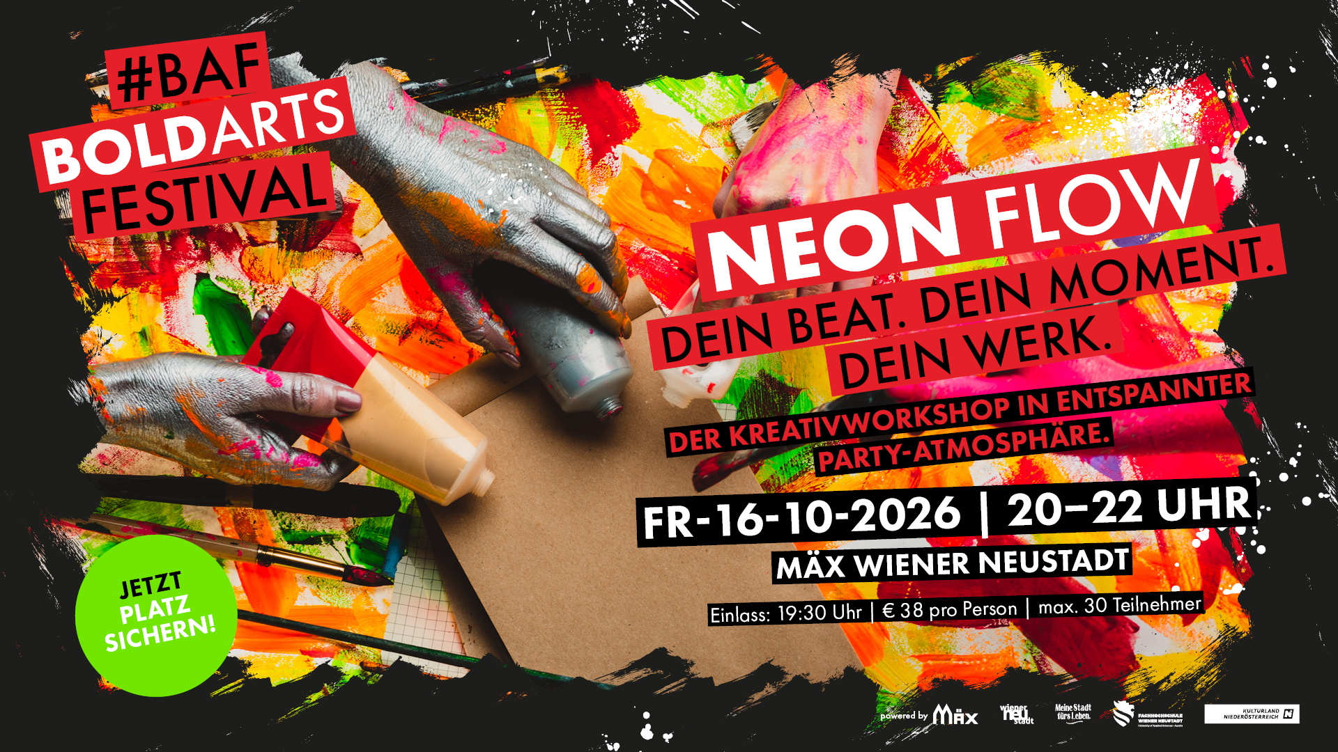 #BAF Neon Flow – Dein Beat. Dein Moment. Dein Werk.
